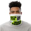 Washington Coliseum – RE, EU, PeaceMakers, Redds & School Boys – Lime Green Face Mask - Image 5