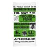 Washington Coliseum - Trouble, Chuck, EU & PeaceMakers - Green Face Mask - Image 2
