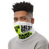 Washington Coliseum – RE, EU, PeaceMakers, Redds & School Boys – Lime Green Face Mask - Image 7