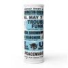 Washington Coliseum - Trouble, Chuck, EU & PeaceMakers - Light Blue Face Mask - Image 4