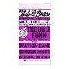 Club Lebaron – Trouble Funk & Ovation – Purple Face Mask - Image 2