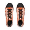*Kicks - Friendly Annex – Rare Essence & Prophecy – Men’s White Print on Orange High-Top - Image 8