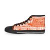 *Kicks - Friendly Annex – Rare Essence & Prophecy – Men’s White Print on Orange High-Top - Image 11