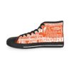 *Kicks - Friendly Annex – Rare Essence & Prophecy – Men’s White Print on Orange High-Top - Image 12
