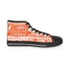 *Kicks - Friendly Annex – Rare Essence & Prophecy – Men’s White Print on Orange High-Top - Image 13