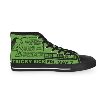 *Kicks - Oxon Hill HS – Rare Essence - Men’s Black Print on Green High-Top - Image 10