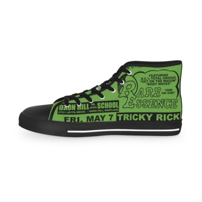 *Kicks - Oxon Hill HS – Rare Essence - Men’s Black Print on Green High-Top - Image 11