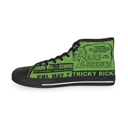 *Kicks - Oxon Hill HS – Rare Essence - Men’s Black Print on Green High-Top - Image 12