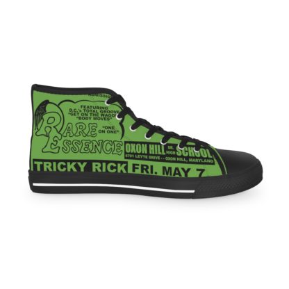 *Kicks - Oxon Hill HS – Rare Essence - Men’s Black Print on Green High-Top - Image 13