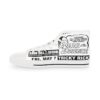 *Kicks - Oxon Hill HS – Rare Essence - Men’s Black Print on White High-Top - Image 5