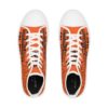 *Kicks - Oxon Hill HS – Rare Essence - Men’s Black Print on Orange High-Top - Image 2