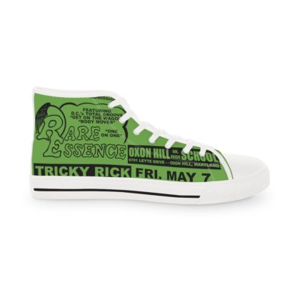 *Kicks - Oxon Hill HS – Rare Essence - Men’s Black Print on Green High-Top