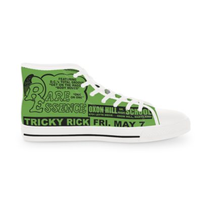 *Kicks - Oxon Hill HS – Rare Essence - Men’s Black Print on Green High-Top - Image 4