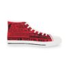 *Kicks - Oxon Hill HS – Rare Essence - Men’s Black Print on Dark Red High-Top