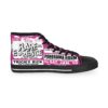 *Kicks – Panorama Room – Rare Essence – Men’s White Print on Pink High-Top - Image 10