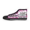 *Kicks – Panorama Room – Rare Essence – Men’s White Print on Pink High-Top - Image 11