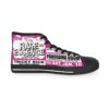 *Kicks – Panorama Room – Rare Essence – Men’s White Print on Pink High-Top - Image 13