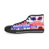 *Kicks – Washington Coliseum – Battle Of The Bands – Men’s Red & Blue Print on White High-Top - Image 6