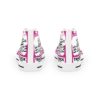 *Kicks – Panorama Room – Rare Essence – Men’s White Print on Pink High-Top - Image 3