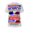 *Tee - Full Print - Washington Coliseum – Battle Of The Bands – Red & Blue Print on 2 Color Options