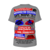 *Tee - Full Print - Washington Coliseum – Battle Of The Bands – Red & Blue Print on 2 Color Options - Image 2