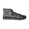 *Kicks – Tip Top Inn – Ayre Rayde – Men’s Grey Print on Black High-Top