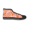 *Kicks – Washington Coliseum – RE, EU, PeaceMakers, Redds & School Boys – White Print on Orange High-Top