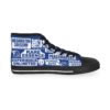 *Kicks – Washington Coliseum – RE, EU, PeaceMakers, Redds & School Boys – White Print on Blue High-Top - Image 10