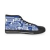 *Kicks – Washington Coliseum – RE, EU, PeaceMakers, Redds & School Boys – White Print on Blue High-Top - Image 13