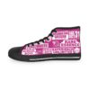 *Kicks – Washington Coliseum – RE, EU, PeaceMakers, Redds & School Boys – White Print on Pink High-Top - Image 12