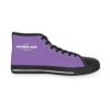 *Kicks – OSGOGO – Men’s White Print on Light Purple High-Top
