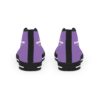 *Kicks – OSGOGO – Men’s White Print on Light Purple High-Top - Image 3