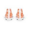 *Kicks – Washington Coliseum – RE, EU, PeaceMakers, Redds & School Boys – White Print on Orange High-Top - Image 9