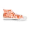 *Kicks – Washington Coliseum – RE, EU, PeaceMakers, Redds & School Boys – White Print on Orange High-Top - Image 13