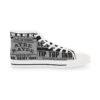*Kicks – Tip Top Inn – Ayre Rayde – Men’s Grey Print on Black High-Top - Image 10