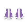*Kicks – OSGOGO – Men’s White Print on Light Purple High-Top - Image 9