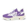 *Kick's II – OSGOGO – White Print on Light Purple Men's Mesh Sports Sneakers - Image 15