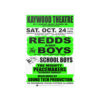 **Poster - Kaywood Theatre - Redds & The Boys, School Boys, PeaceMakers - Image 4