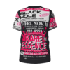 *Tee - All Over Print (Front & Back) –  Black Hole – Rare Essence – Magenta Print