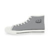 **Kicks – OSGOGO Stripes – Men’s Black Print on Grey High-Top - Image 7