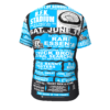 *Tee – All Over Print (Front & Back) – RFK Stadium - RE, Chuck, Benny, Junk, Hot Cold Sweat, Prophecy – Light Blue Print - Image 2