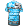 *Tee – All Over Print (Front & Back) – RFK Stadium - RE, Chuck, Benny, Junk, Hot Cold Sweat, Prophecy – Light Blue Print - Image 4
