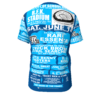 *Tee – All Over Print (Front & Back) – RFK Stadium - RE, Chuck, Benny, Junk, Hot Cold Sweat, Prophecy – Light Blue Print - Image 8