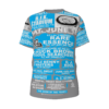 *Tee – All Over Print (Front & Back) – RFK Stadium - RE, Chuck, Benny, Junk, Hot Cold Sweat, Prophecy – Light Blue Print - Image 5