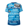 *Tee – All Over Print (Front & Back) – RFK Stadium - RE, Chuck, Benny, Junk, Hot Cold Sweat, Prophecy – Light Blue Print - Image 7