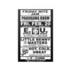 **Poster (Black) - Panorama Room - EU, Benny, Hot Cold Sweat - Image 7