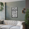 **Poster (Black) - Panorama Room - EU, Benny, Hot Cold Sweat - Image 9