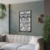 **Poster (Black) - Panorama Room - EU, Benny, Hot Cold Sweat - Image 3