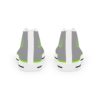 **Kicks – OSGOGO Stripes – Men’s Apple Green Print on Light Grey High-Top - Image 11