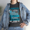 *Tee – Friendly Annex – Rare Essence & Prophecy – Light Blue Print on 4 Color Options - Image 25